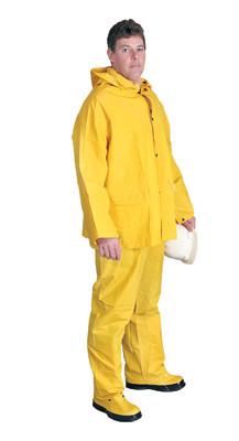 Radnor Yellow .32 mm Polyester And PVC 3 Piece Rain Suit