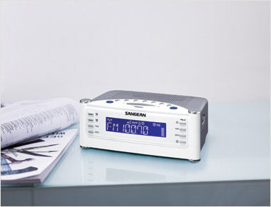 Sangean-FM-RDS (RBDS) / AM / Aux-in Tuning Clock Radio with Radio Controlled Clock