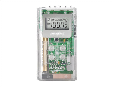 Sangean-FM-Stereo / AM PLL Synthesized Pocket Receiver - Clear
