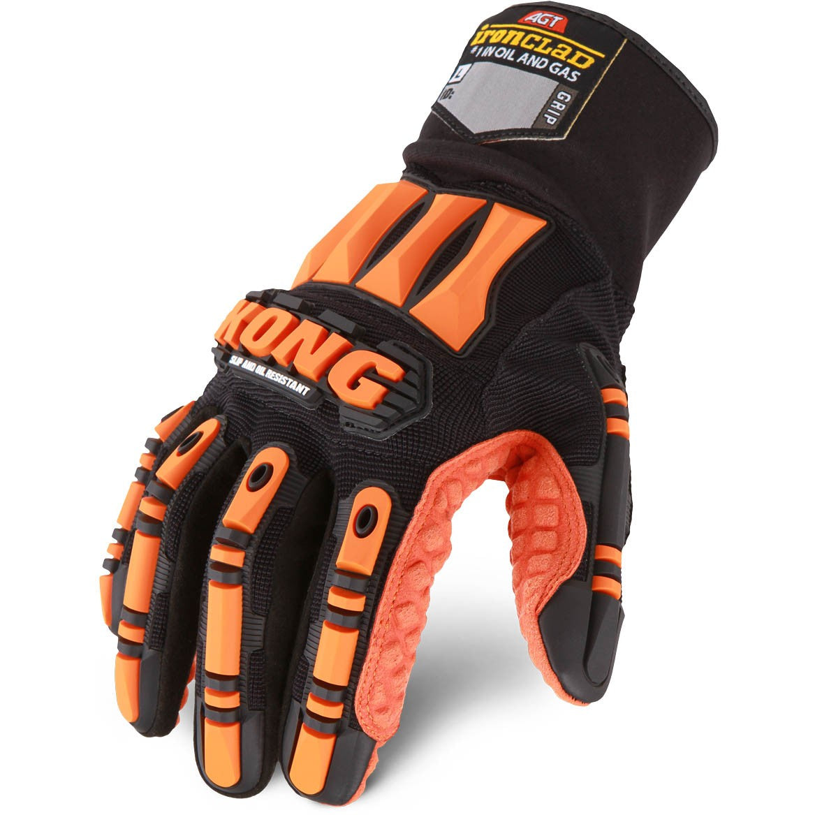 Ironclad SDXO2-06-XXL Mechanics Gloves,Black/Orange,2XL,PR