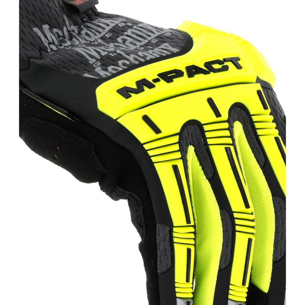Mechanix Wear Hi-Viz M-Pact Open Cuff E5