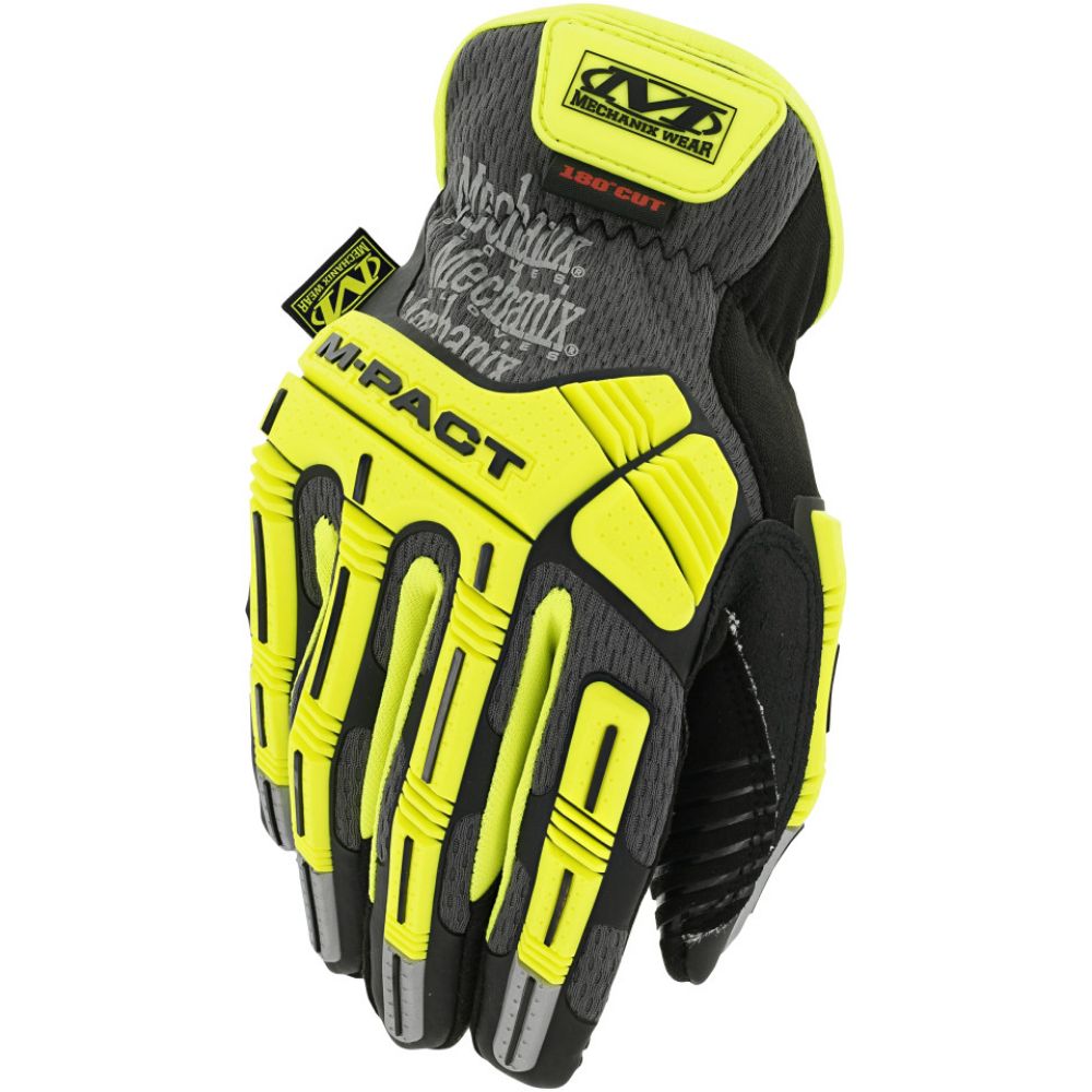 Mechanix Wear Hi-Viz M-Pact Open Cuff E5
