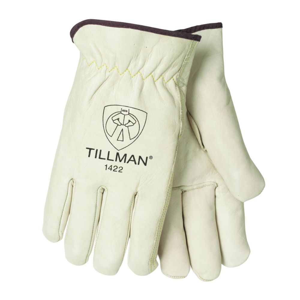 Tillman Pearl Standard Top Grain Cowhide Unlined Drivers Gloves