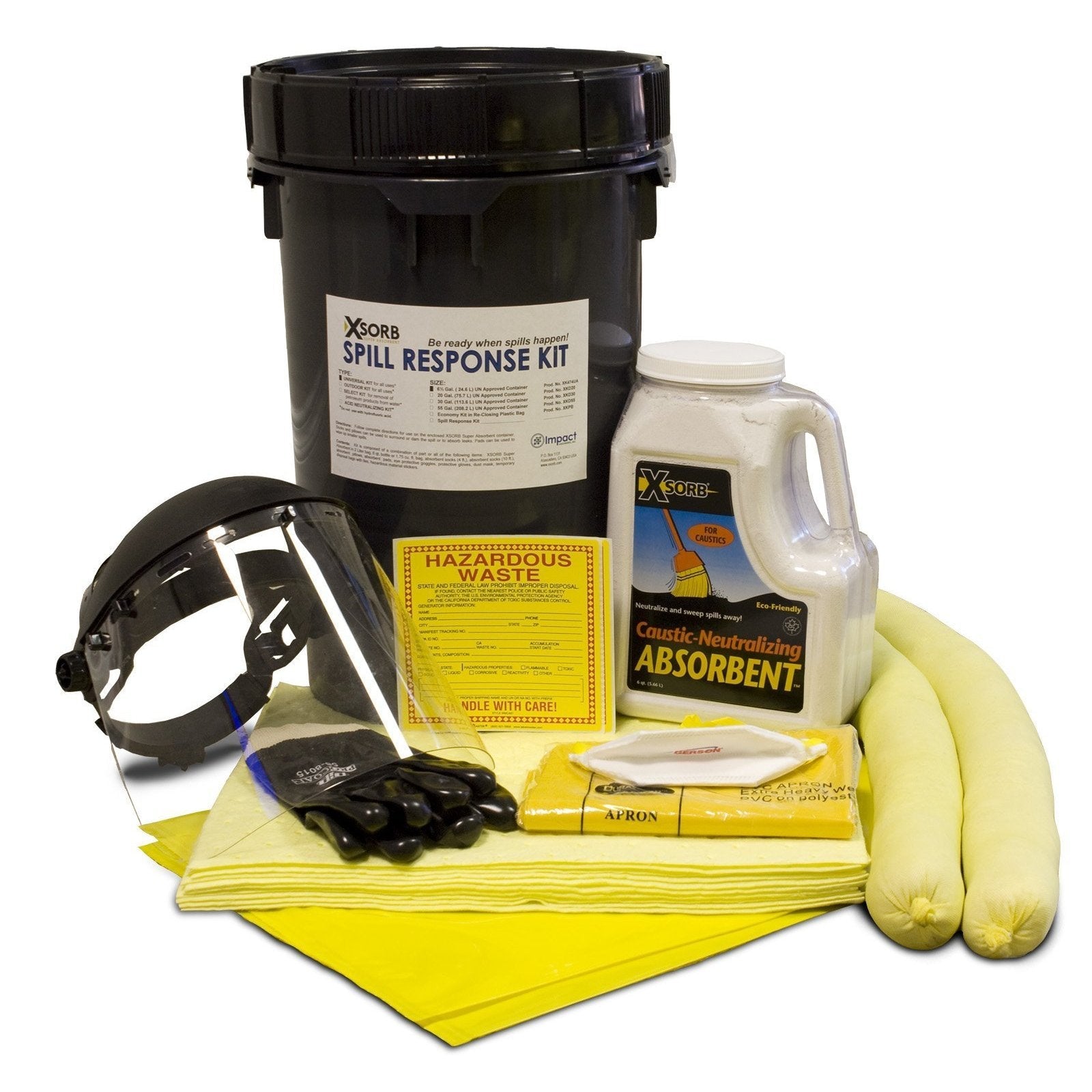 XSORB Caustic Neutralizer 6.5 gal Spill Kit - 1 PAIL