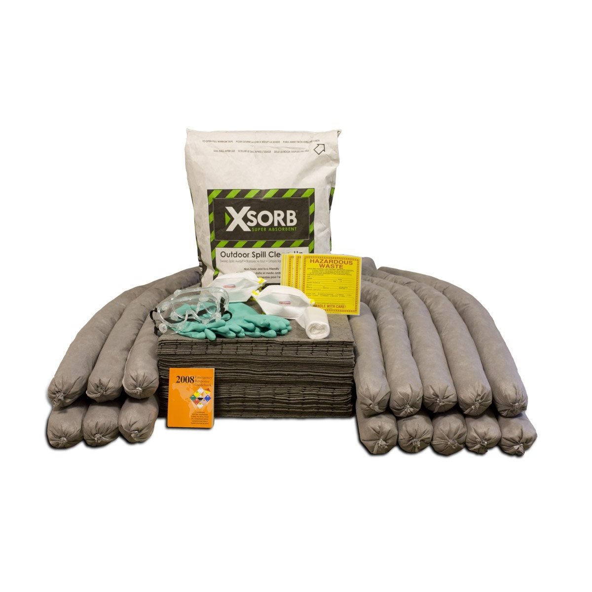 XSORB Outdoor All-Purpose with FiberLink 65 gal Spill Response Kit - 1 OVERPACK