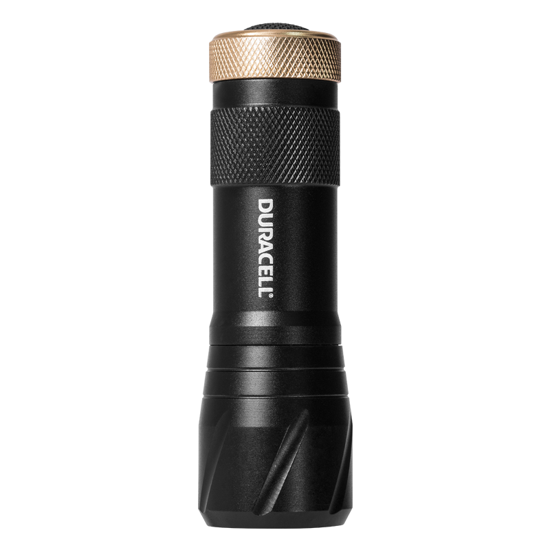 DURACELL 70 Lumen Tough Compact Pro Series LED Flashlight - IPX4 Water Resistant