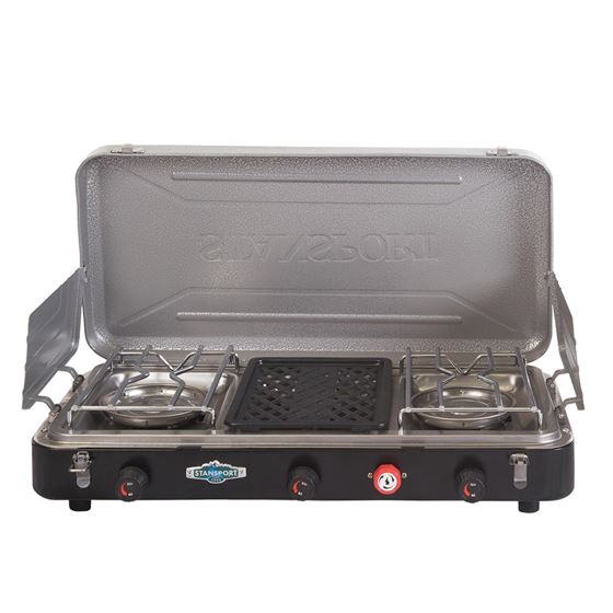 Propane Stove-2-25 K And 1-5 K Grill Burners