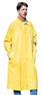 Pvc Raincoat Cloth Back ƒ?? Yellow - L