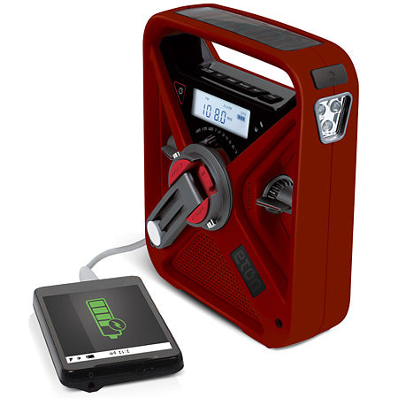 Eton - FRX3 Hand Turbine Radio - Red