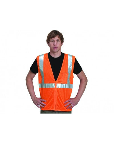 Liberty - Class 2 - Safety Vest (Mesh With Silver Stripes)