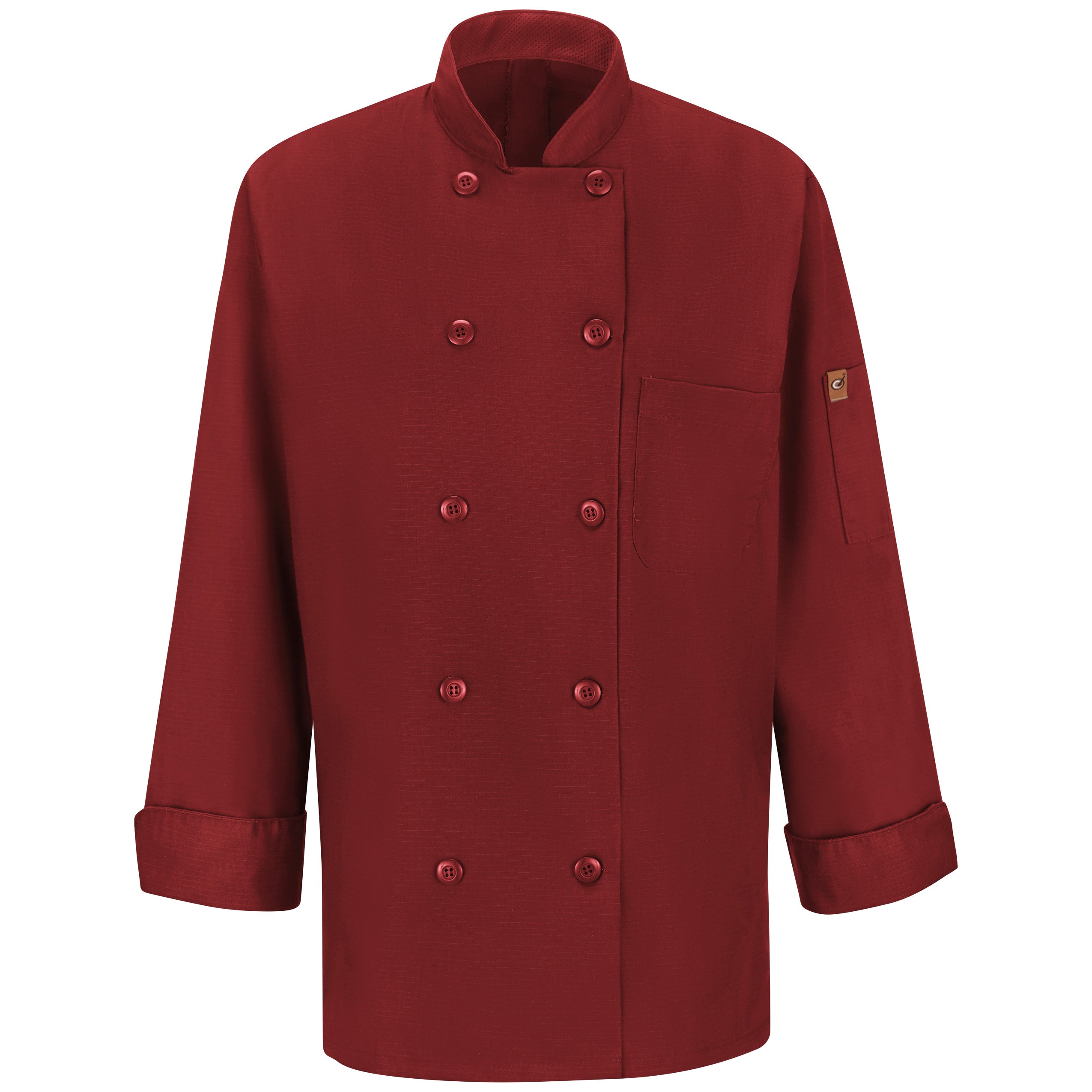 Red Kap Women's Chef Coat with OilBlok + MIMIX