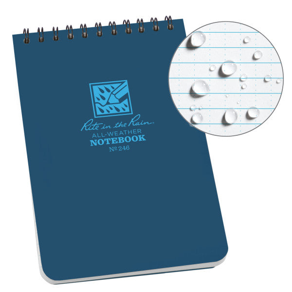 4 X 6 Notebook - Blue