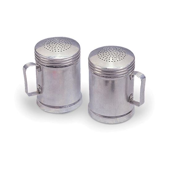 Aluminum Salt -N- Pepper Shakers