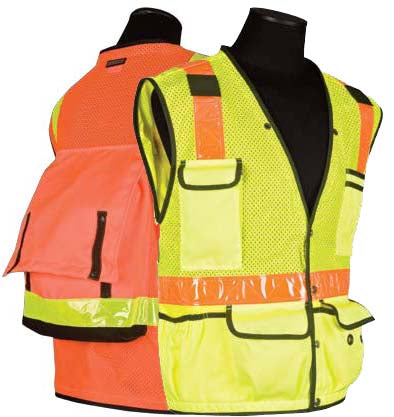 Surveyors Series DuraTuff / Ultra-Cool Mesh Safety Vest - Class 2