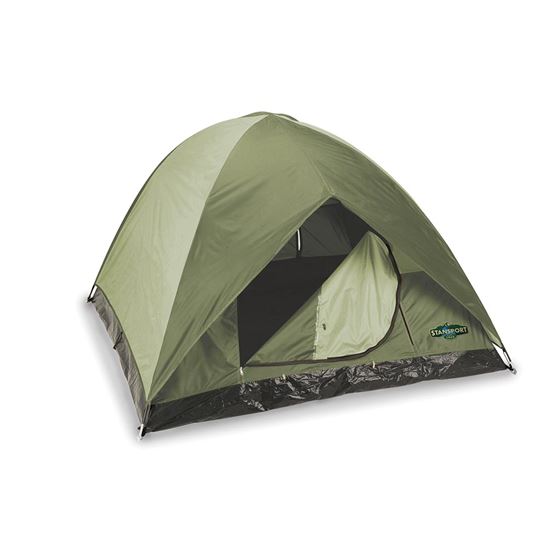 Trophy Hunter Tent-7FT X 7FT X 54in-Dark Olive/Tan