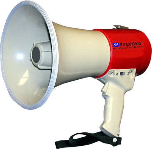 Piezo Dynamic Megaphone with Siren & Whistle - 900 Yard Range