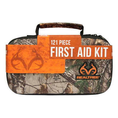 Lifeline Realtree Deluxe Hard-Shell Foam First Aid Kit - 121 Piece