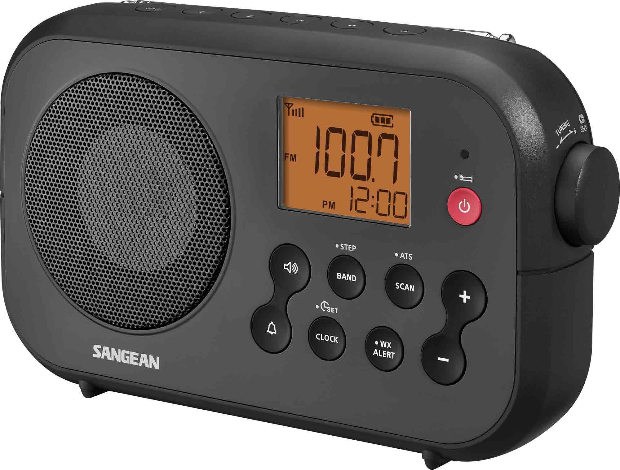 Sangean-PR-D12 AM / FM NOAA Weather Alert Digital Tuning Portable Radio