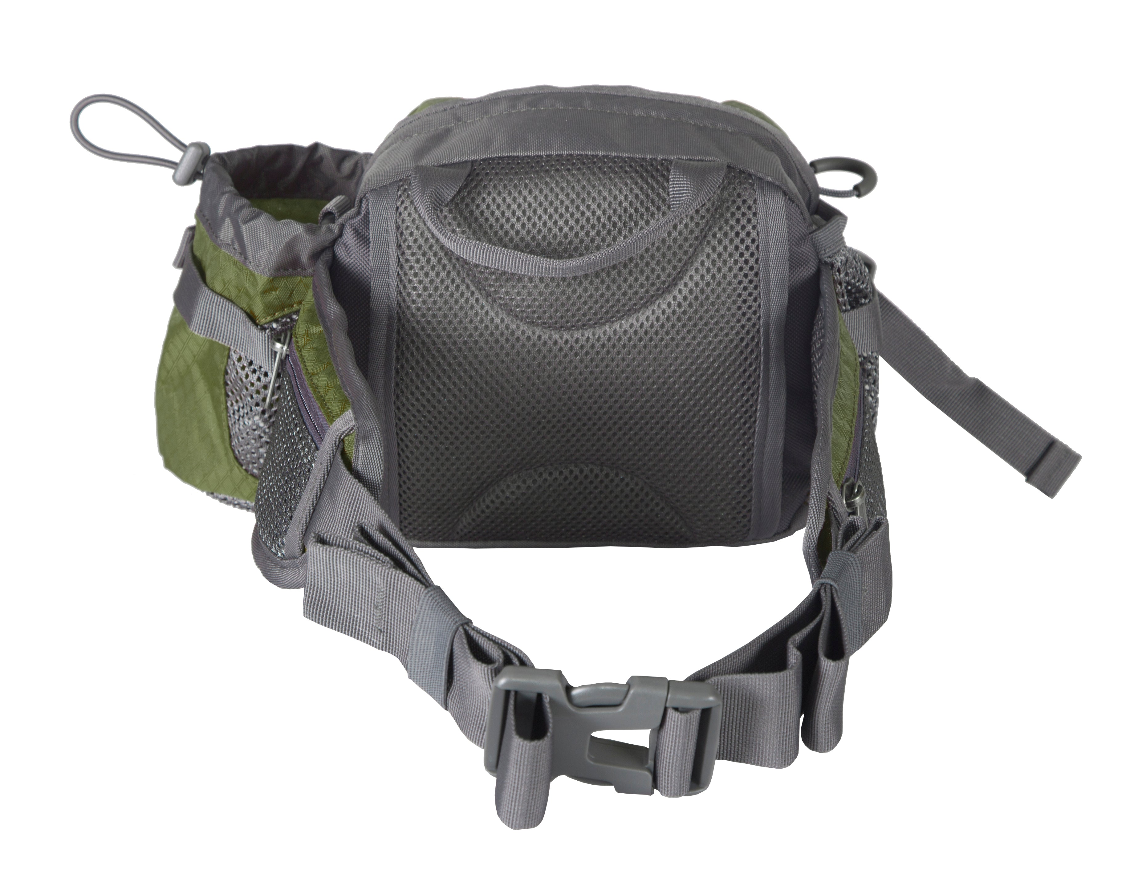 Waist/Shoulder Pack W/Bottle Holder - Olive - 5 Liter