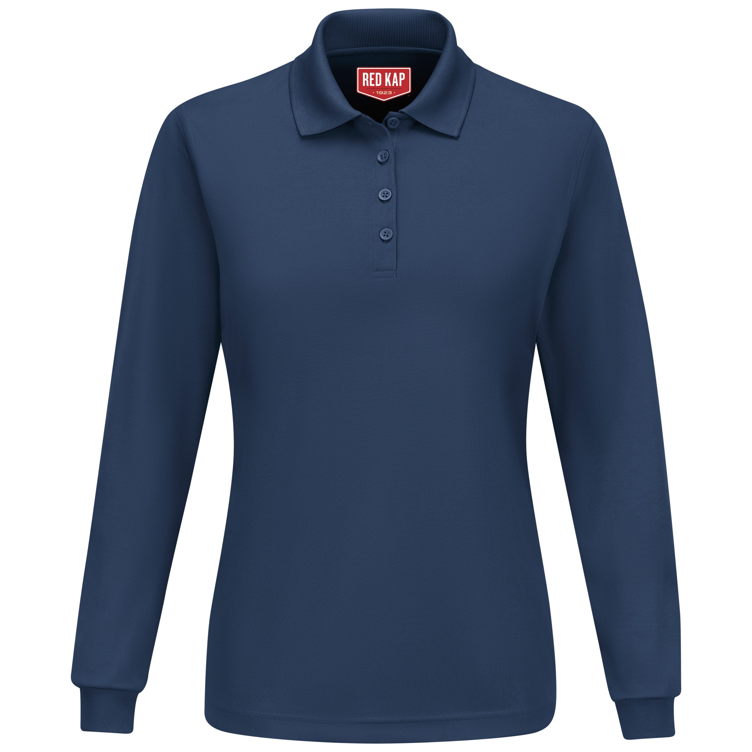 Red Kap Women's Long Sleeve Performance Knit Polo