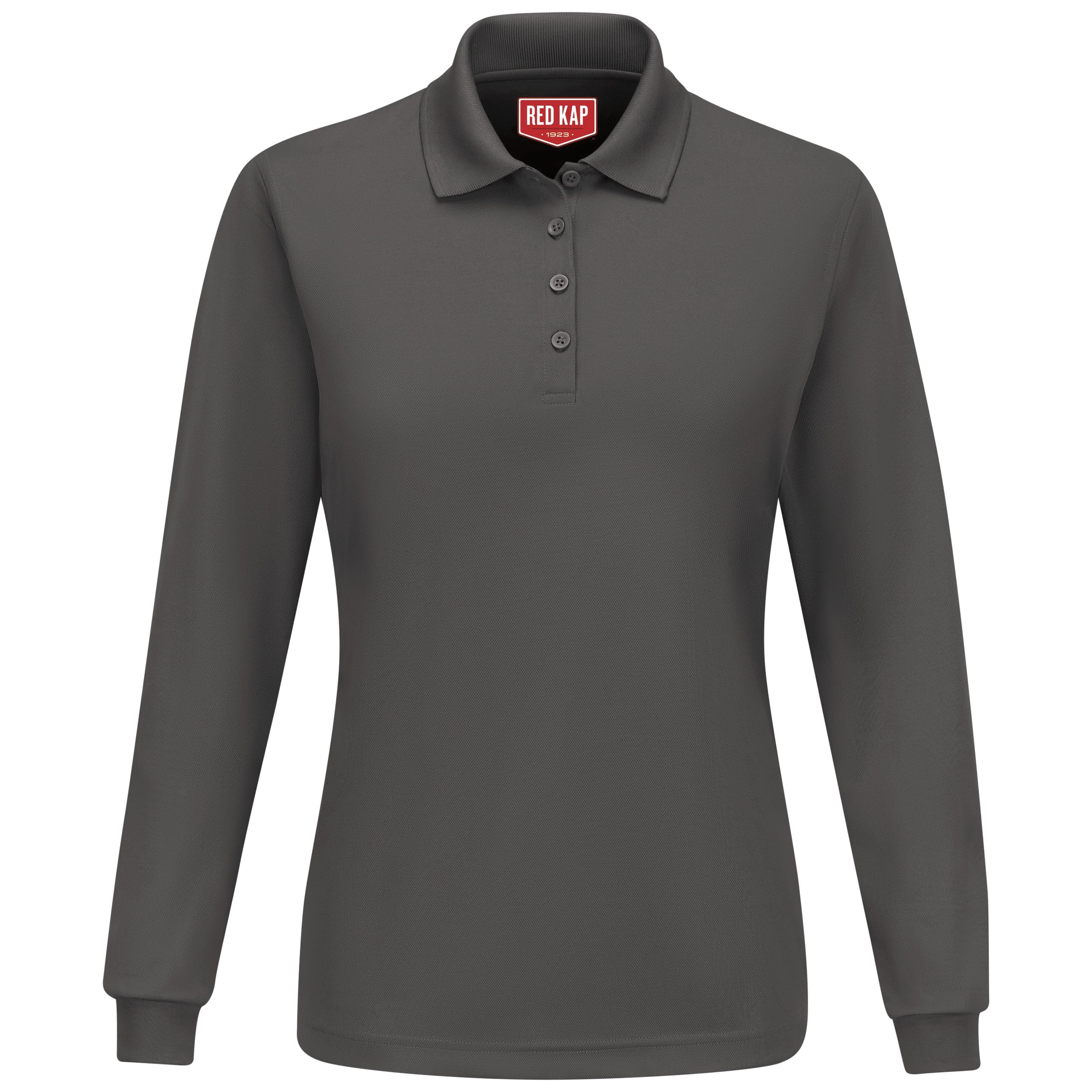 Red Kap Women's Long Sleeve Performance Knit Polo