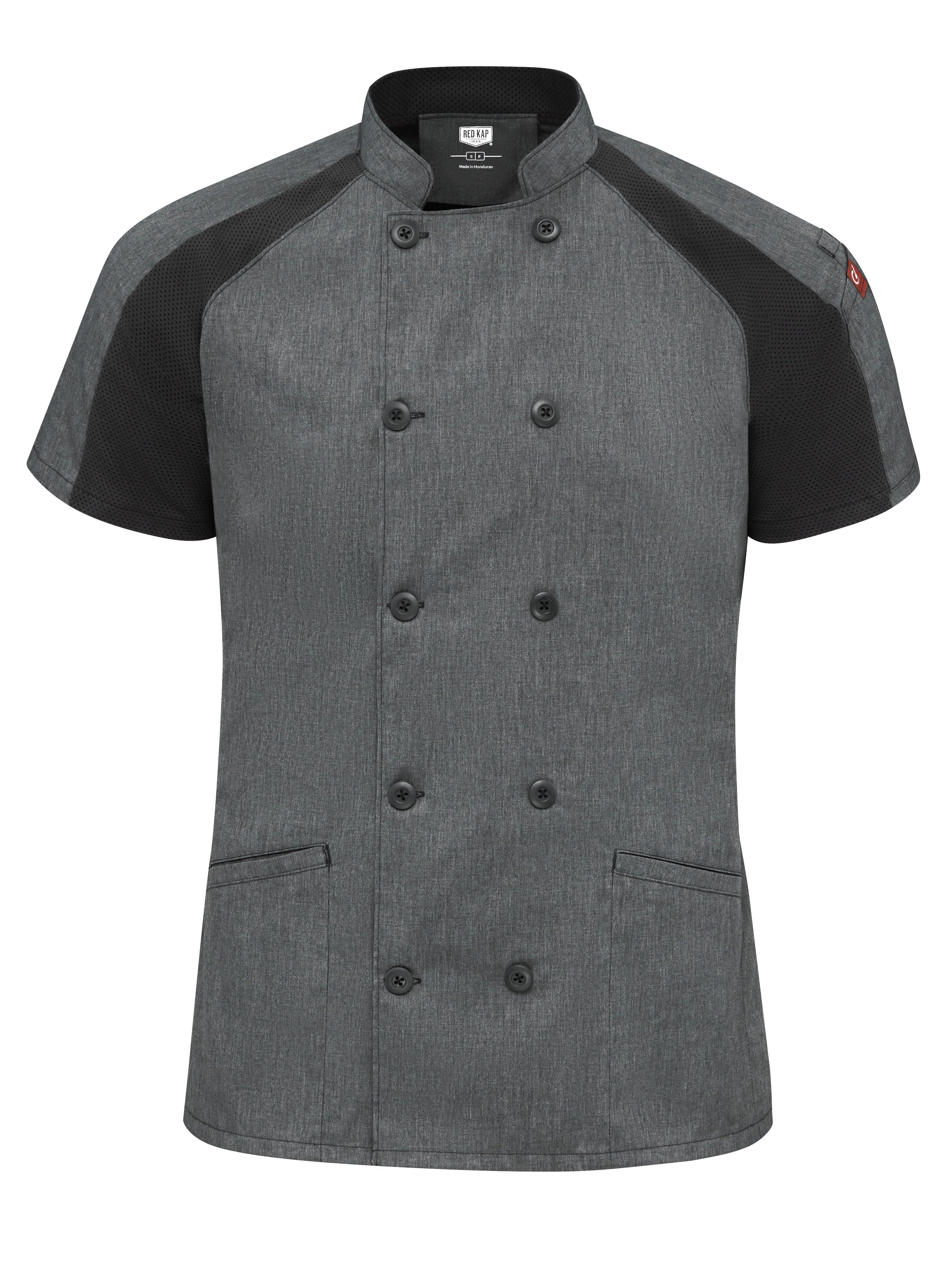 Red Kap Women's Airflow Raglan Chef Coat with OilBlok