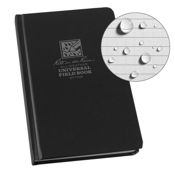 Bound Book - Fabrikoid Cover - Universal - Black
