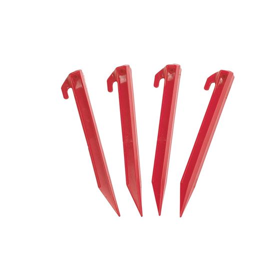 Plastic Tent Stakes - 9IN - 6 Pack