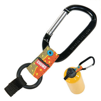 Clip Bottle Holder - Fish Skin Orange