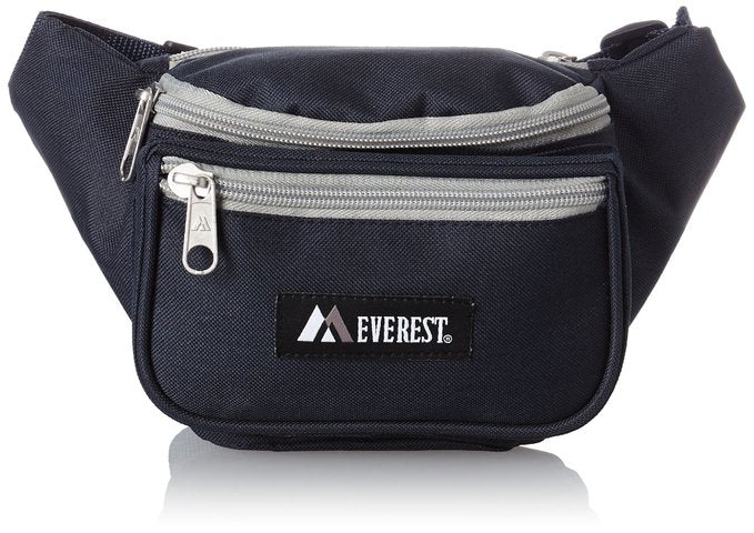 Everest Signature Waist Pack - Standard - Navy/Gray