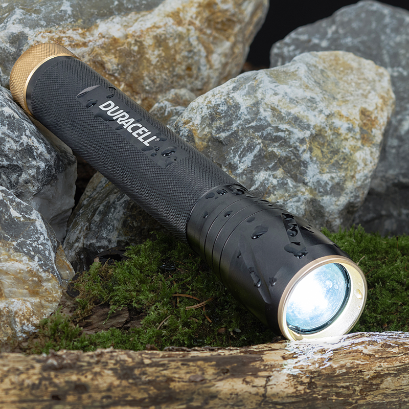 DURACELL 550 Lumen Tough Multi Pro Series LED Flashlight - IPX4 Water Resistant