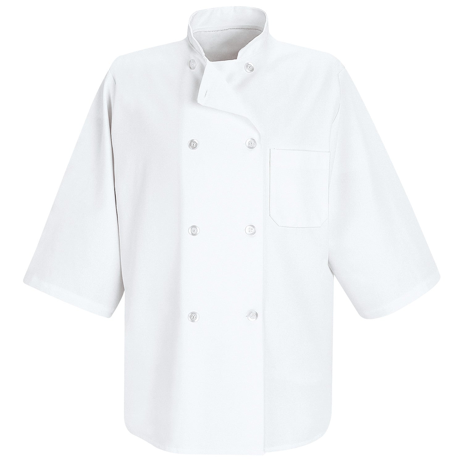 ½ Sleeve Chef Coat 0404 - White