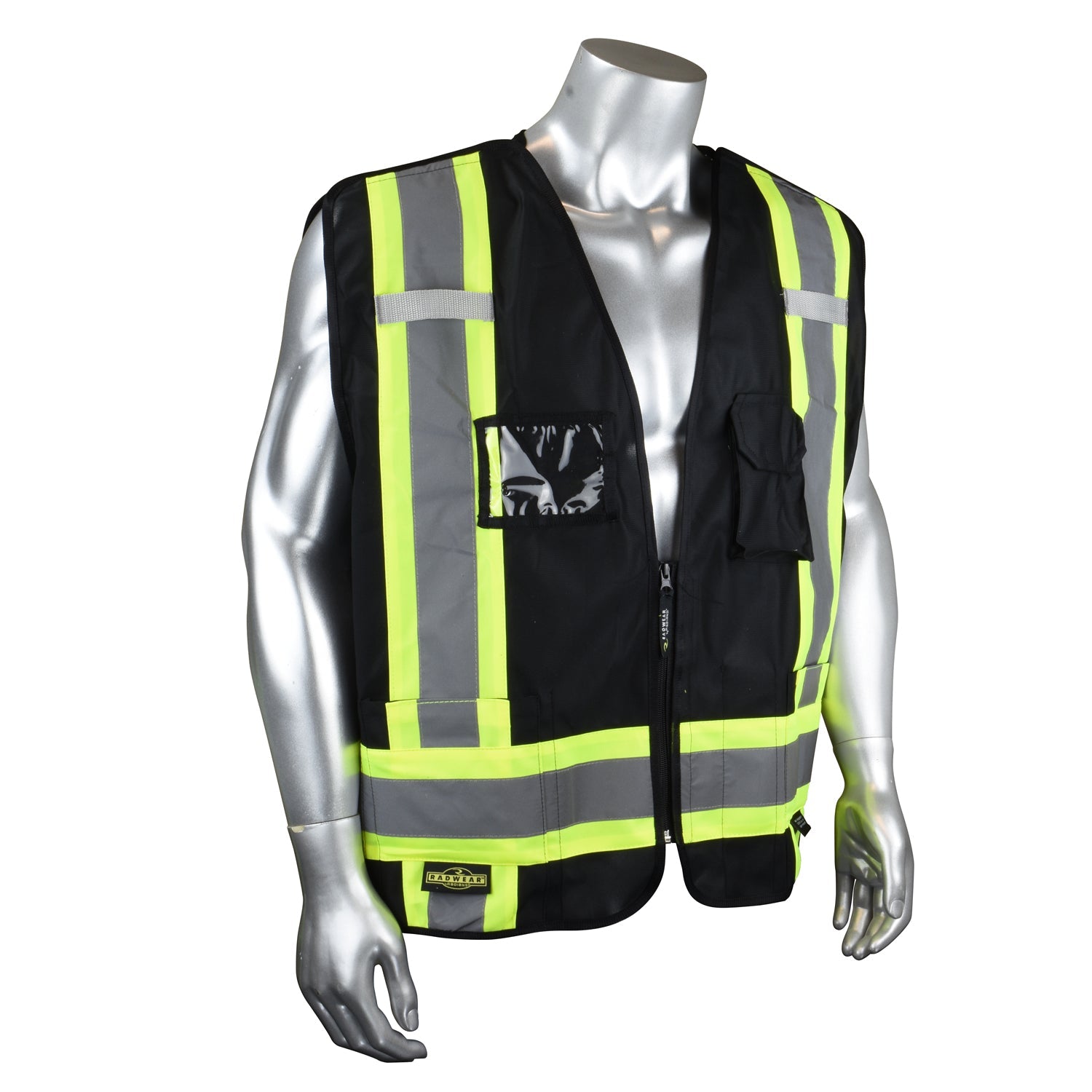 Radians SV020X-1 Heavy Duty 7-Pocket Tear Away Cruiser Vest X-Back