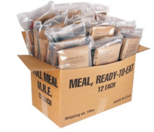 12 Complete Meal MRE Food Supply