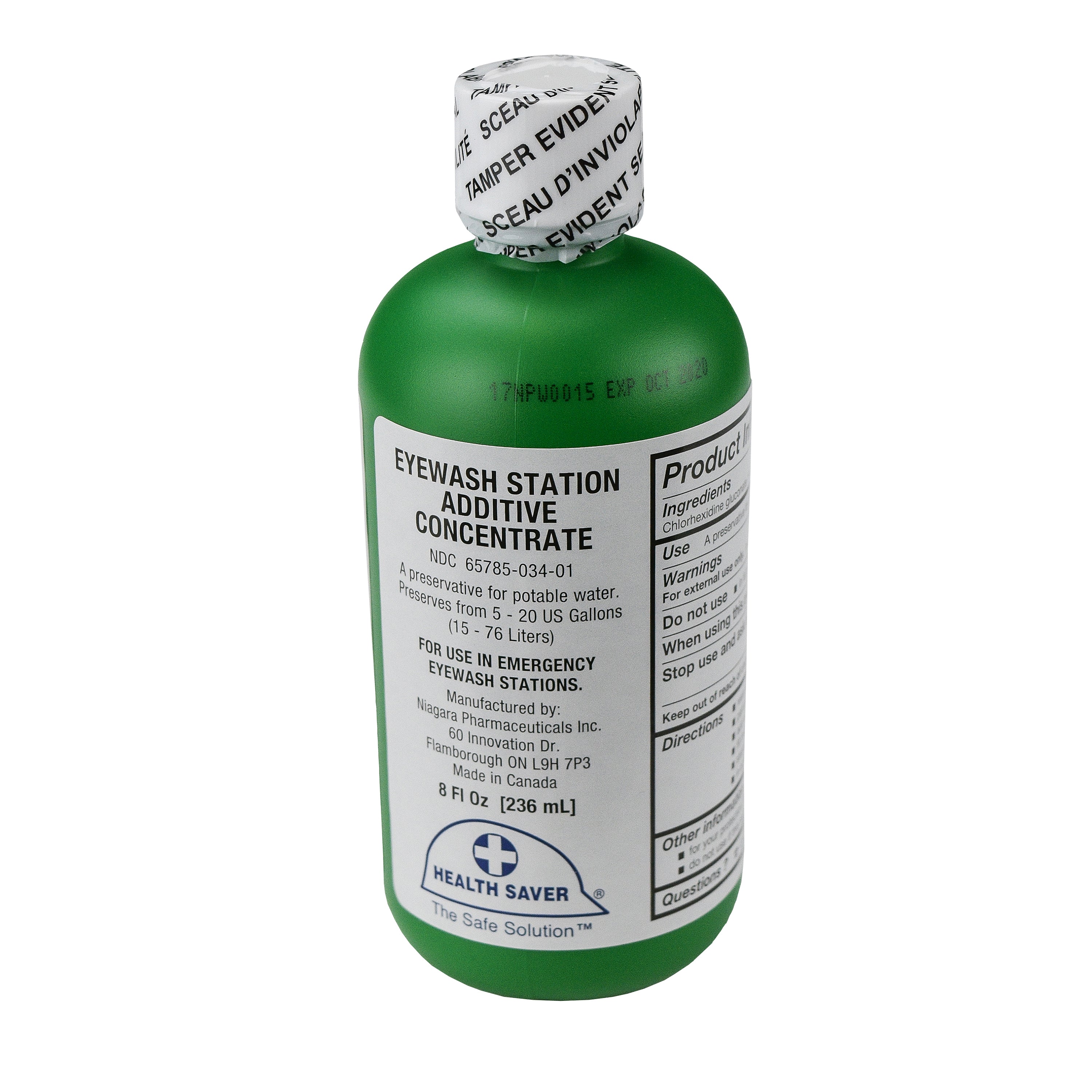 Vision Aid Emergency Eyewash Station Concentrate Additive - 8 oz