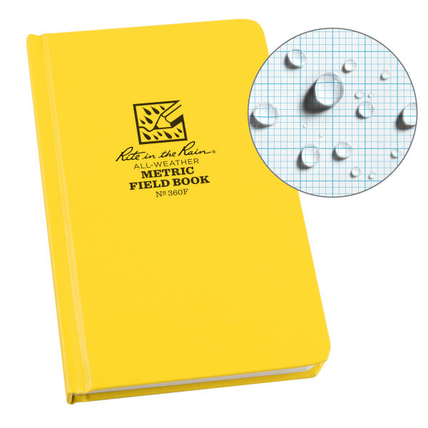 Bound Book - Fabrikoid Cover - Metric Field