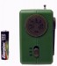 Kaito- SB-1059, Mini Hand Crank AM/FM Weather Radio