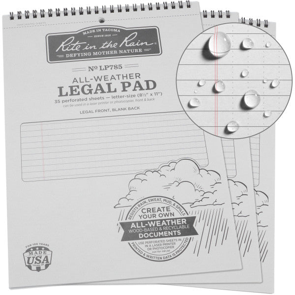 8.5 X 11 Legal Pad - 3 Pack