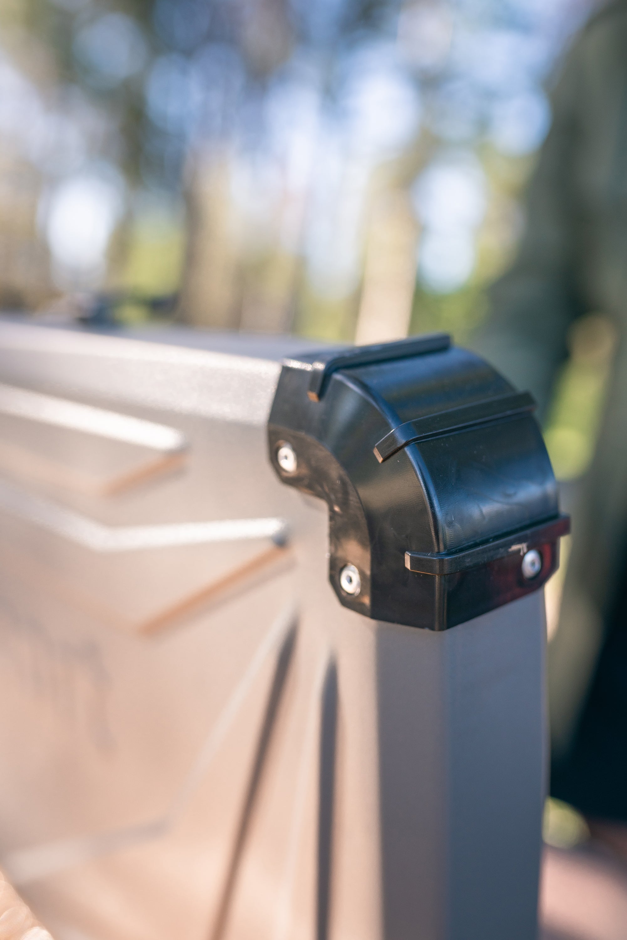 Propane Stove And Grill Combo-Piezo - Gray W/Black Trim