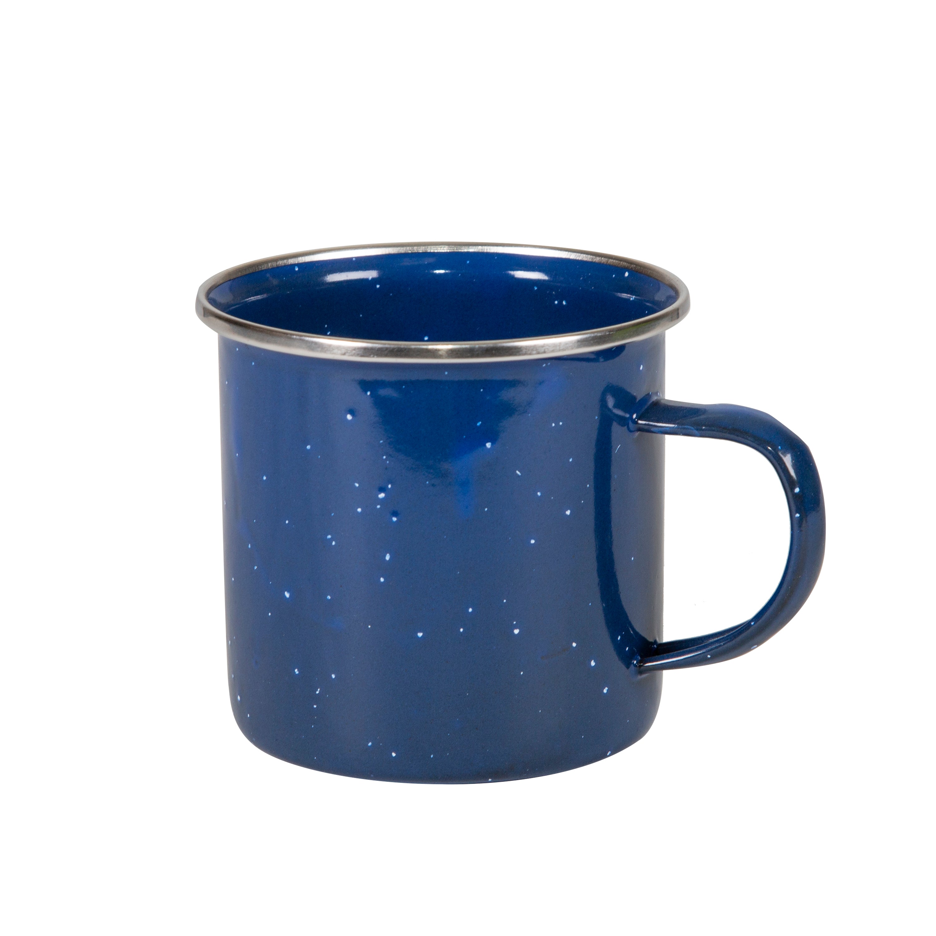 Enamel Coffee Mug - S.S. Edge - 12 Oz