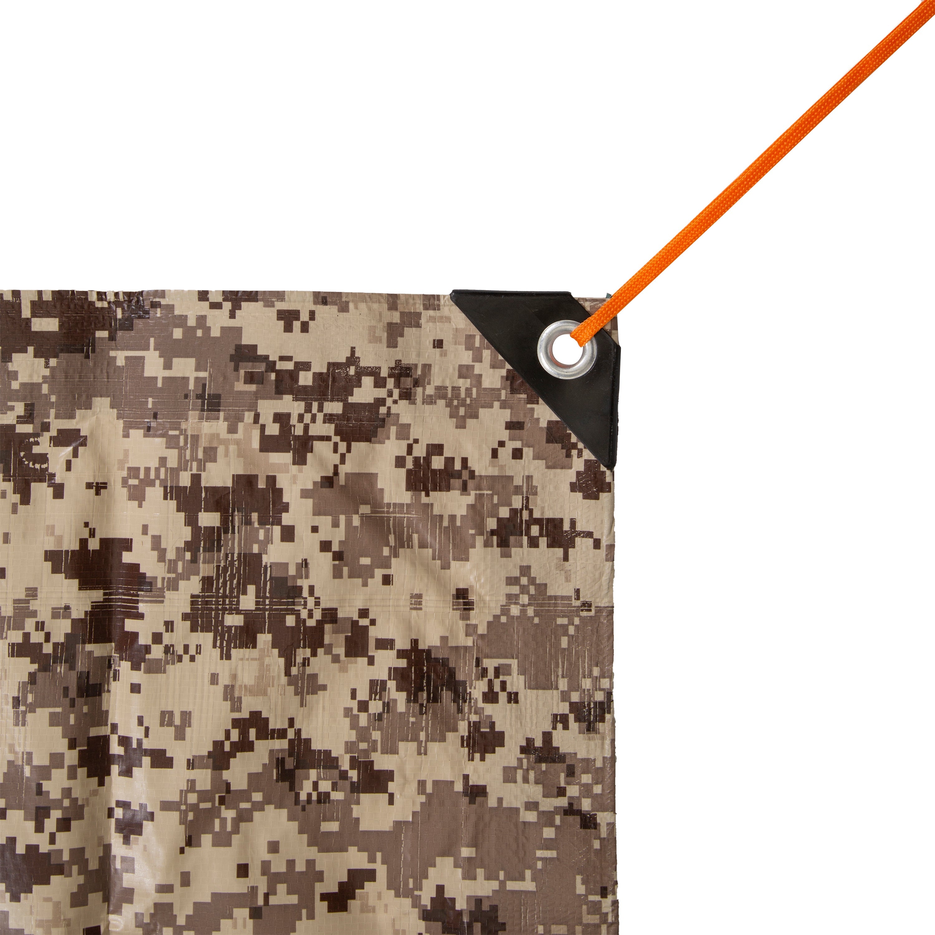 8 Ft X 10 Ft Digital Camo Tarp - Desert