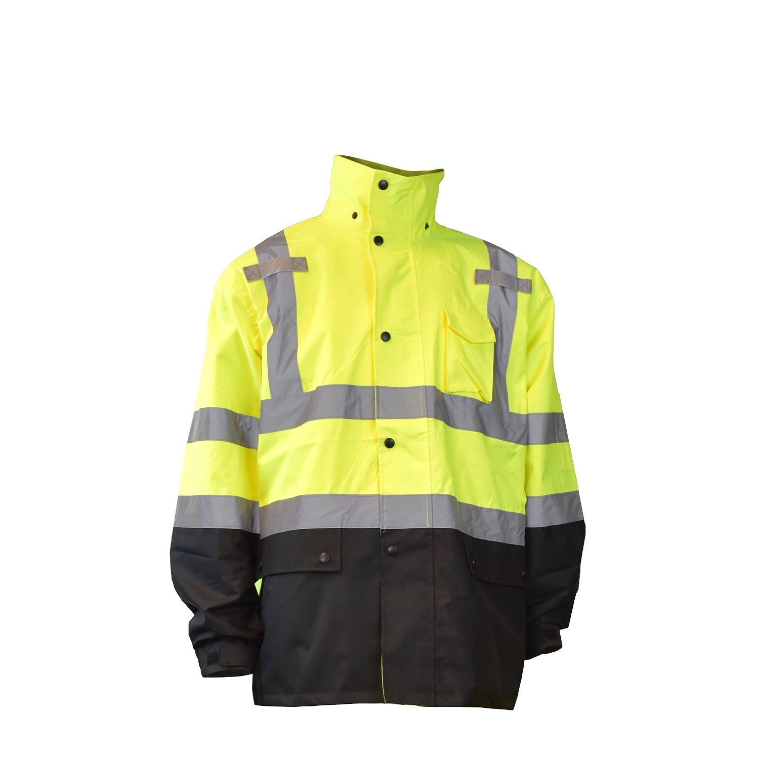 Radians RW30-3Z1 General Purpose Rain Jacket - Hi-Vis Green - Size XL