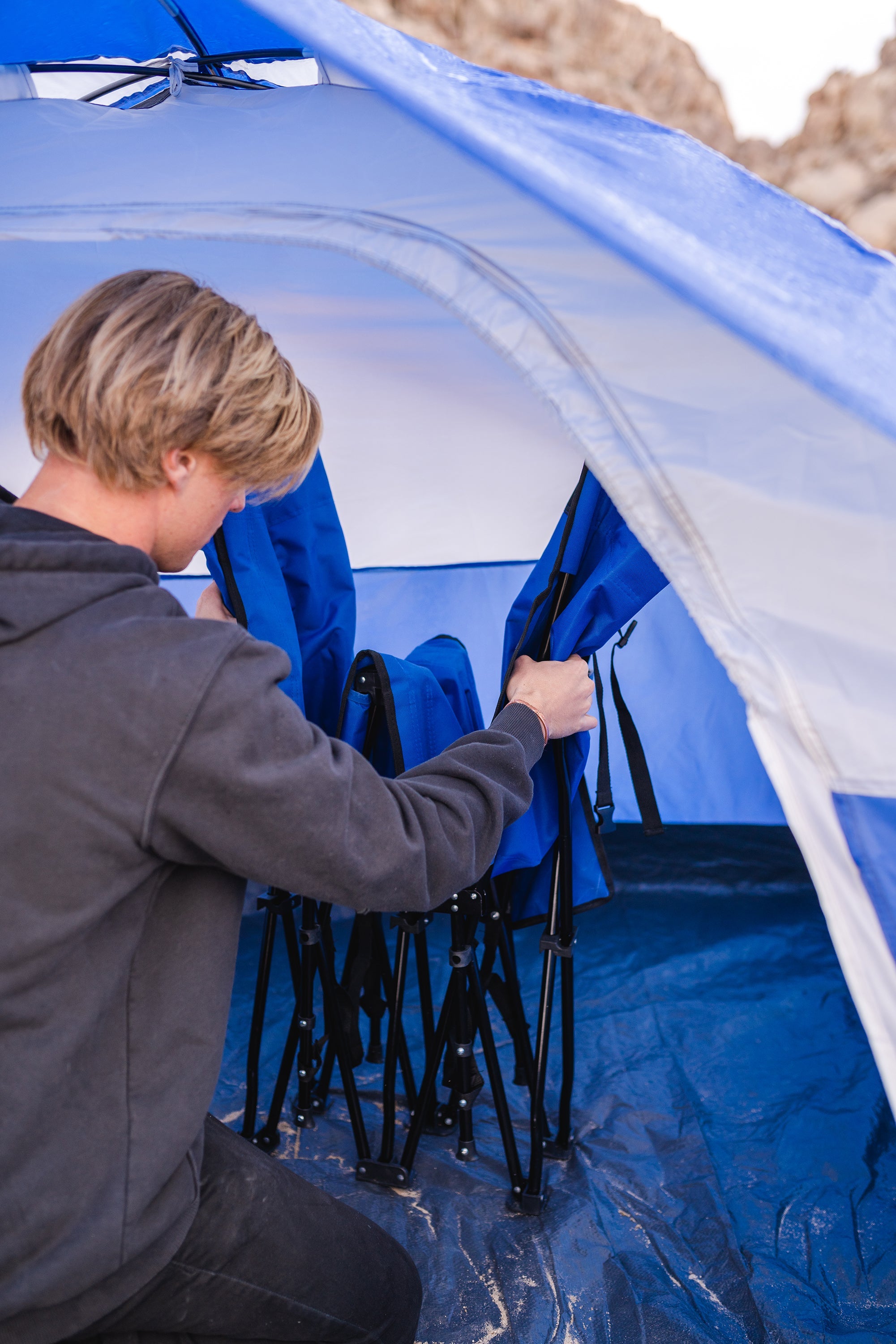 Easy Set Up Folding Cot - 75 X 26 X 14.9/20.5 Inches