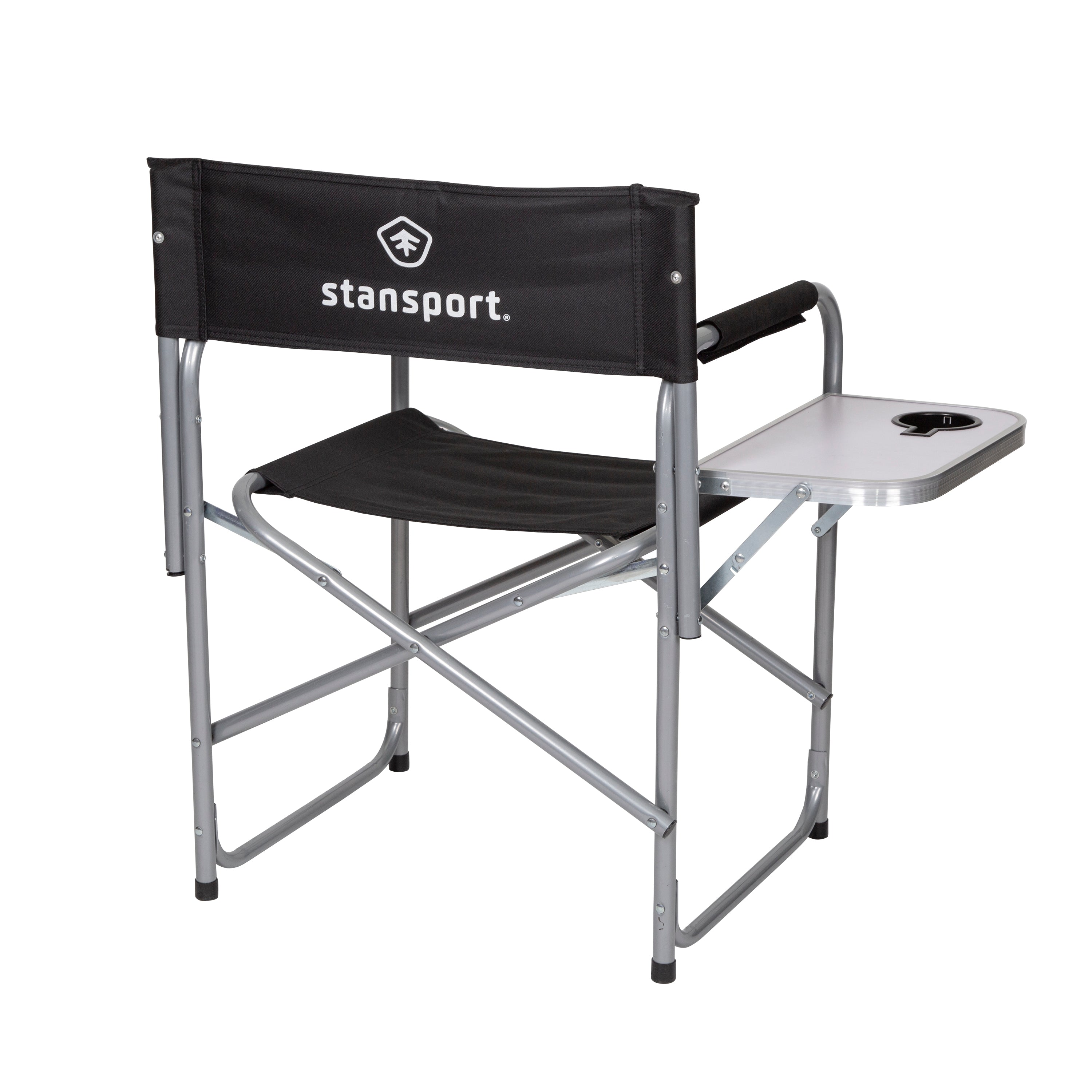 Folding Directors Chair With Side Table