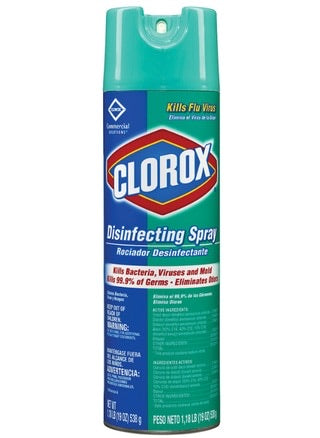 CLOROX COMMERCIAL DISINFECTANT SPRAY