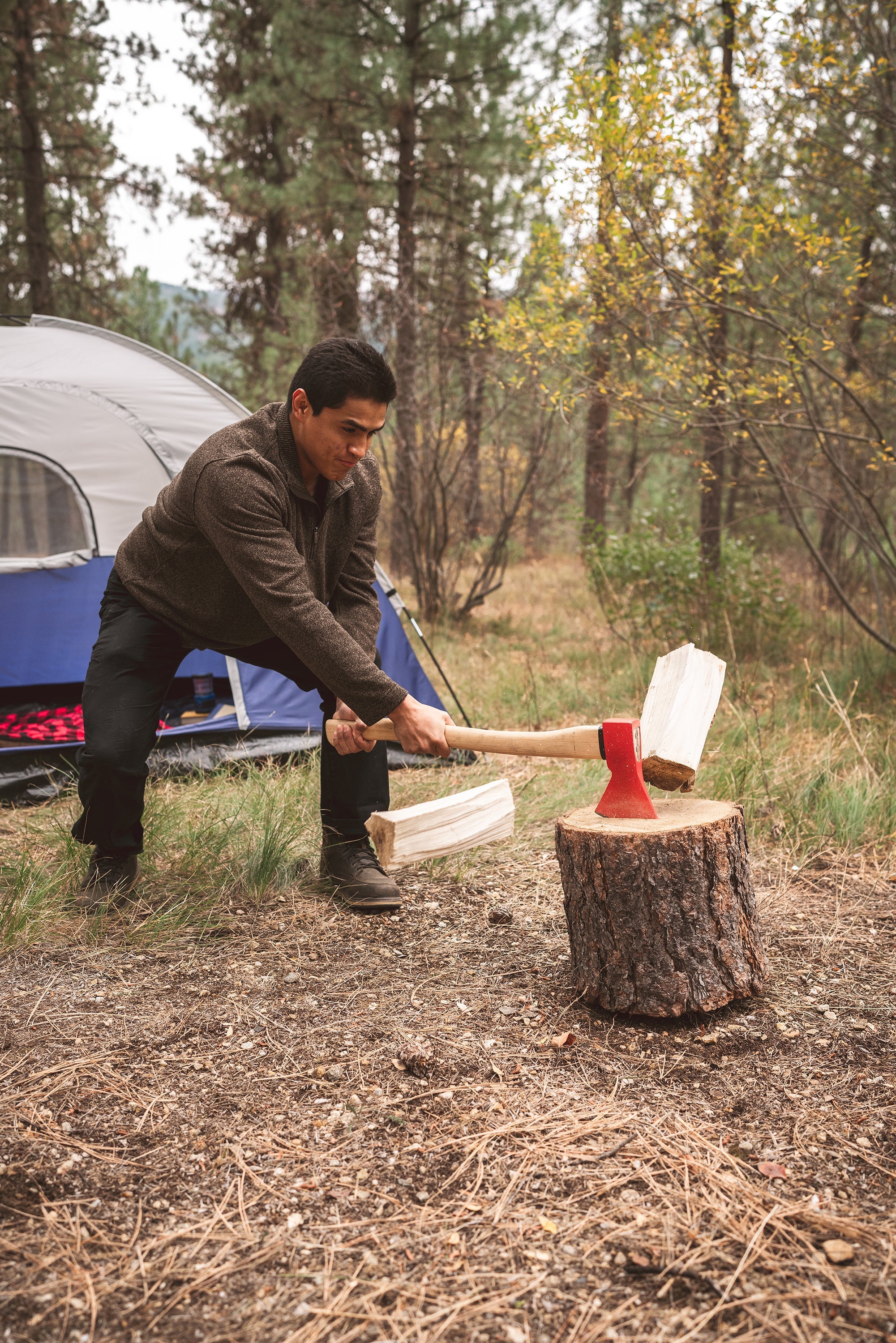 Wood Handle Axe – Medium - Approximately 28 Inch