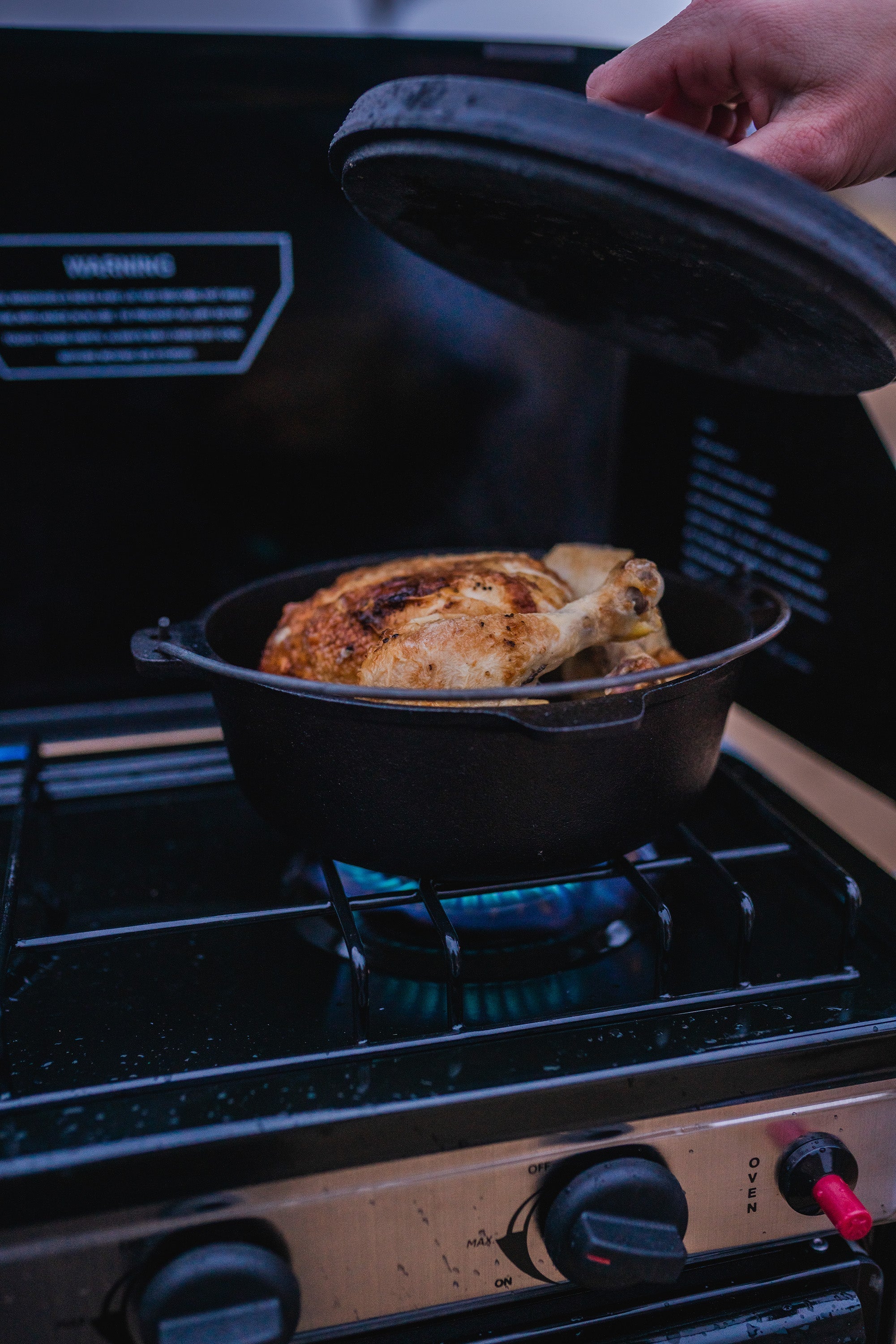 Pre-Seasoned Cast Iron Dutch Oven - 2 Qt - Without Legs