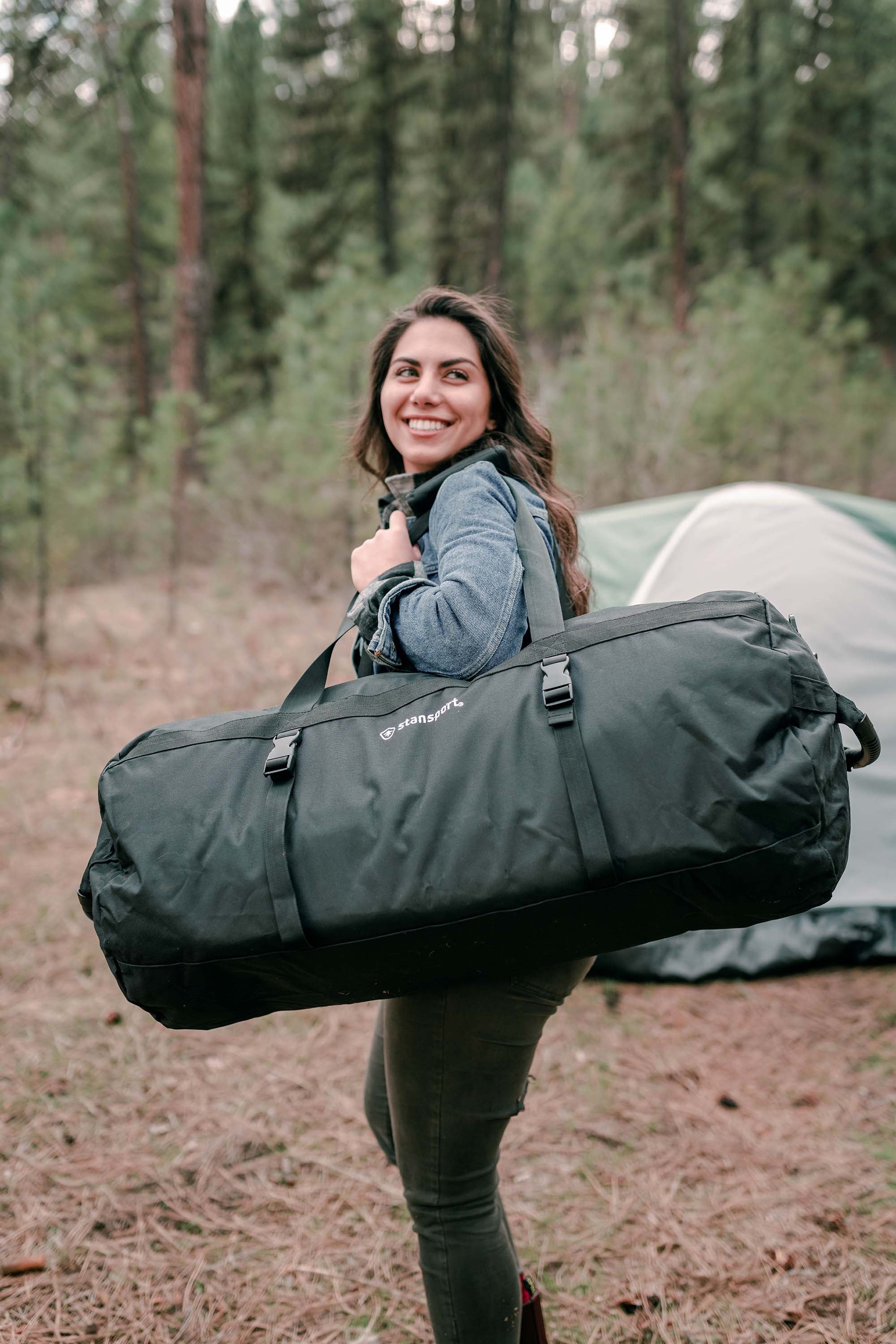 Traveler Bag - 14 In X 30 In - Black