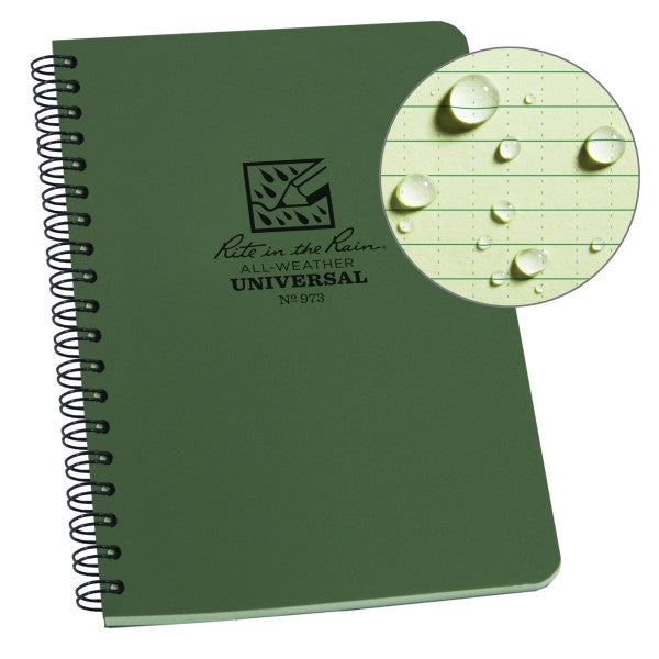 Spiral Notebook - Universal - Green