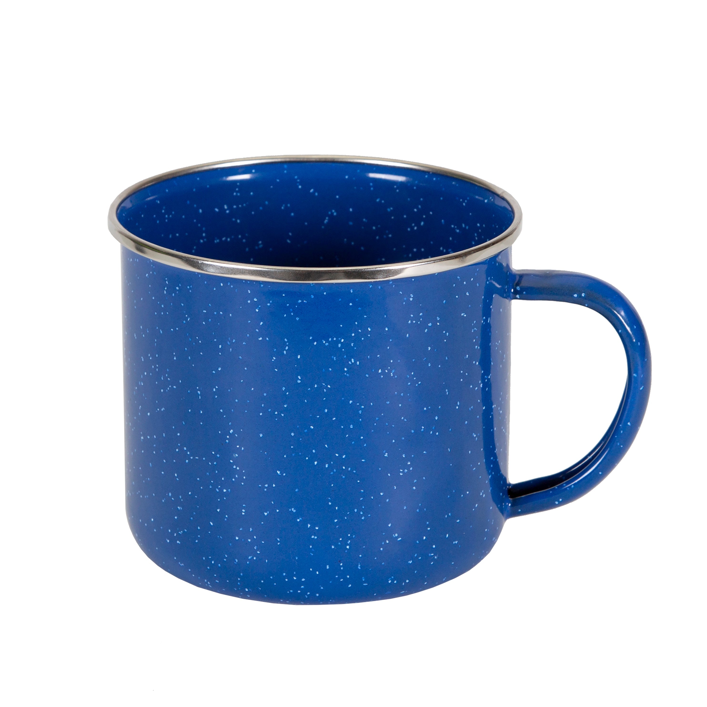Enamel Coffee Mug - S.S. Edge - 22 Oz
